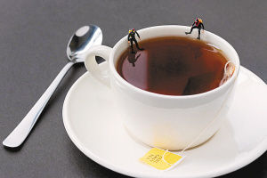 創意攝影：“小(xiǎo)人國(guó)”的廚房之旅